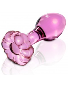 Gode anal en verre rose... 2