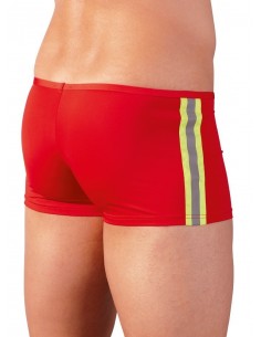 Short Rouge avec Zip Effet... 2