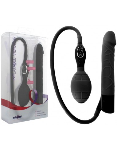 Vibromasseur Gonflant en Silicone  7...