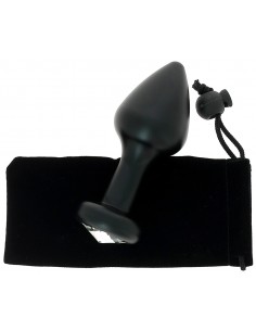 Plug anal noir en aluminium... 2
