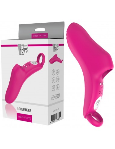 Doigt Vibrant en Silicone Love Finger