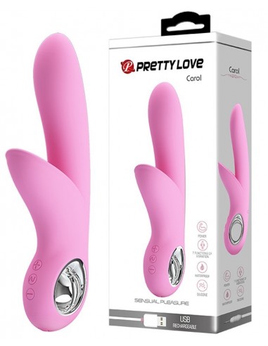 Vibromasseur Rechargeable en Silicone...