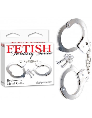 Menottes Beginner's Metal Cuffs...