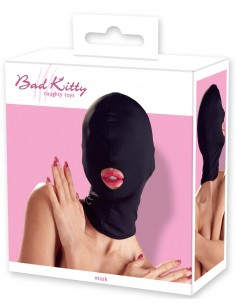 Cagoule noire opaque avec...