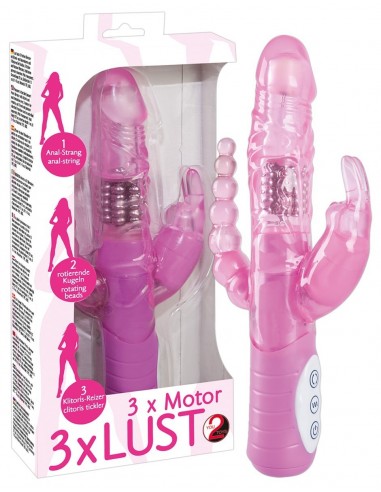 Vibromasseur Rabbit Triple...