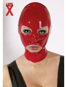 Cagoule ouverte rouge en...