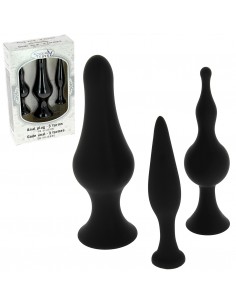 Coffret 3 godes noirs a...