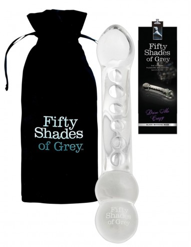 Gode en verre Drive Me Crazy  19 cm