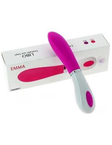 Vibromasseur Emma fushia en silicone...