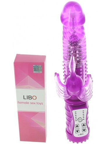 Vibromasseur rabbit pourpre Swan  36...