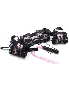 Ensemble menottes loup et...