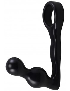 Gode anal et cockring noir 2