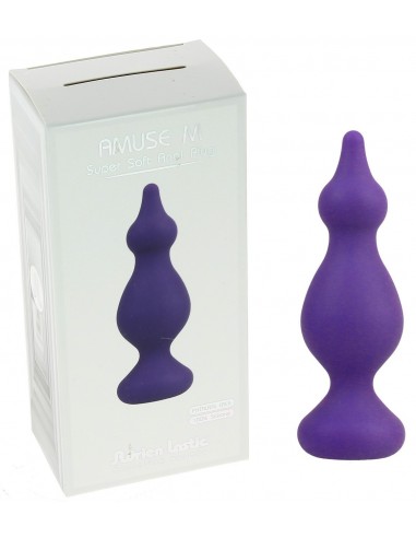 Plug Amuse pourpre Medium en silicone