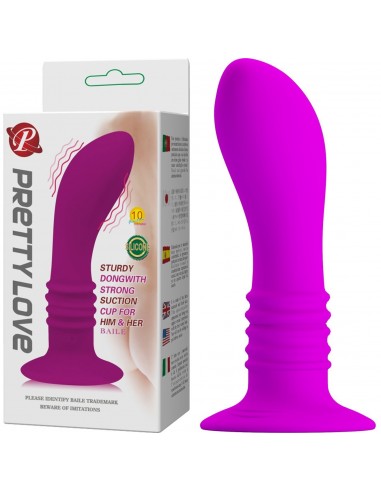 Vibromasseur anal avec ventouse...