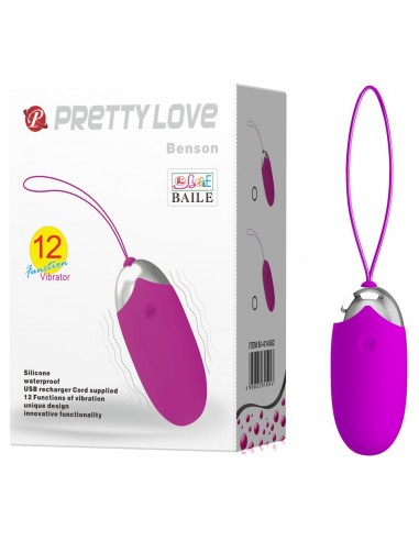 Oeuf vibrant rechargeable Pretty Love...