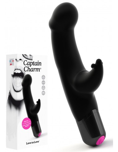 Vibromasseur Captain Charm Noir  12...