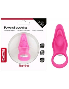 Anneau vibrant Power Clit rose