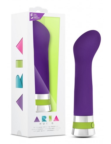 Vibromasseur Aria Hue G Pourpre  10...