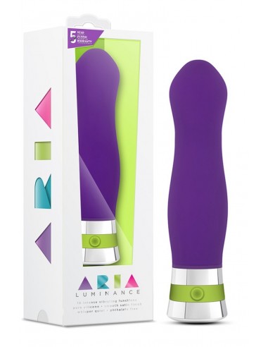 Vibromasseur Aria Luminance Pourpre...