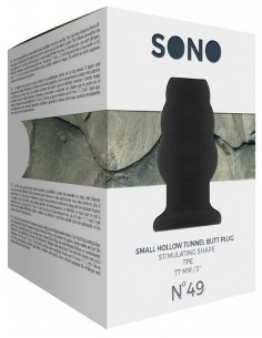 Plug Tunnel Noir Small No.49 2