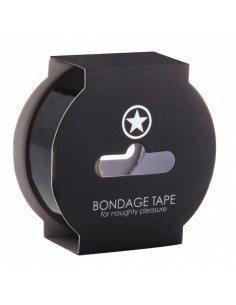 Bondage Tape Noir  17 Mètres