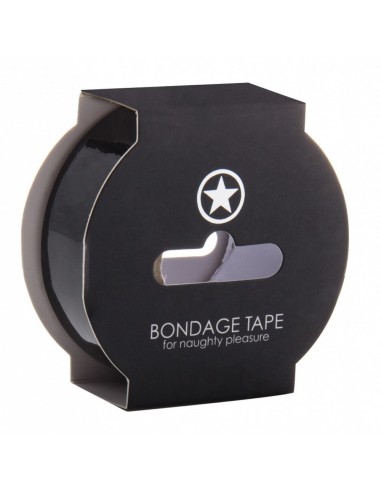 Bondage Tape Noir  17 Mètres