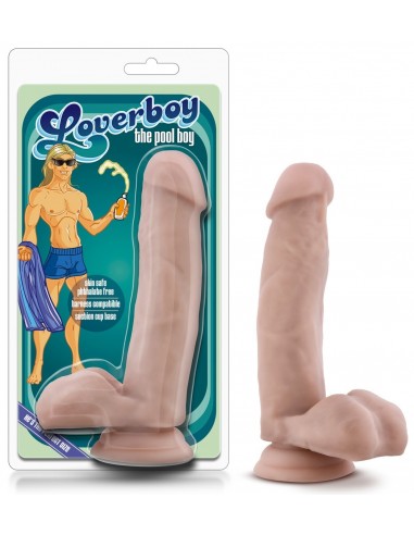 Gode Ventouse LoverBoy Pisciniste  17 cm