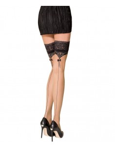 Bas Autofixants Noir et...