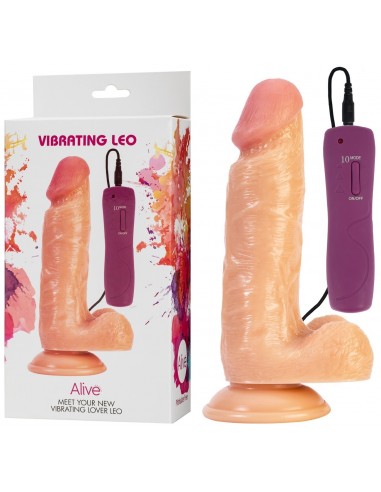 Vibromasseur Réaliste Léo  10 vitesses