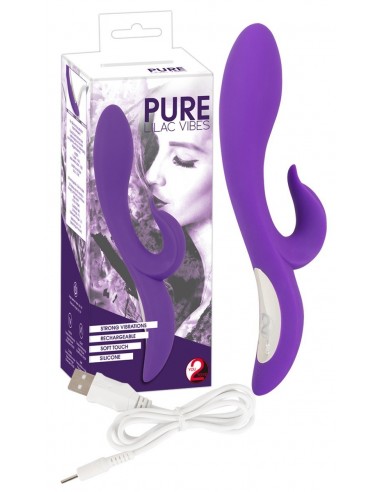 Vibromasseur Rechargeable Pure Lilac...