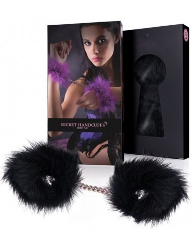 Menottes en plumes Marabu Noir