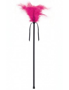 Plumeau fuschia  42 cm