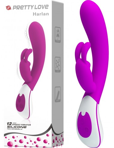 Vibromasseur Rechargeable Pretty Love...