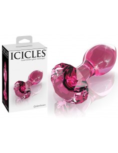 Plug en verre Rose  Icicles...