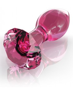 Plug en verre Rose  Icicles... 2