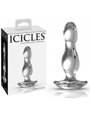 Plug en verre Tranparent  Icicles N72