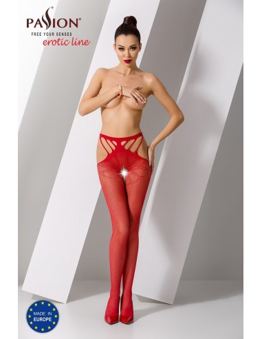 Collant Rouge Sexy S001  