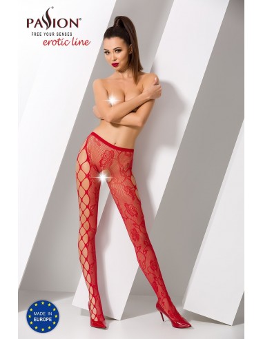 Collant Rouge Sexy S008  