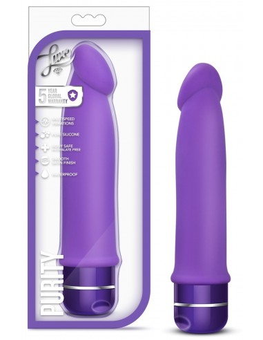 Vibromasseur Luxe Purity Pourpre  19 cm