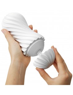 Masturbateur Flex Silky Blanc 2