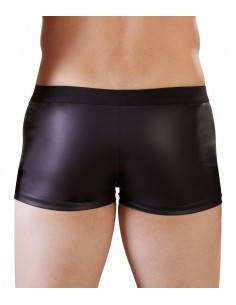 Short Noir Avec Zip Frontal   2