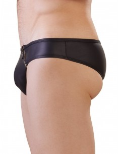 Slip Noir Effet Mouillé... 2