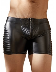 Short Noir Mat Matelassé...