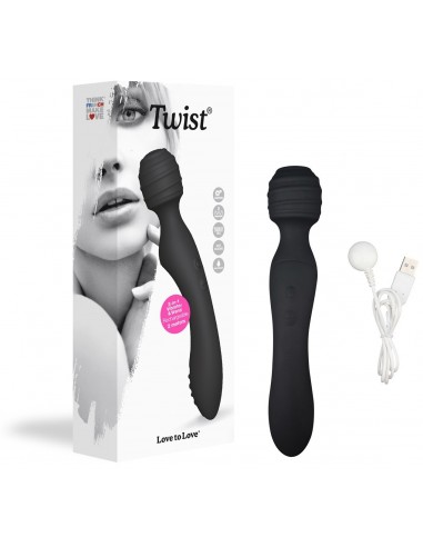 Vibromasseur Rechargeable 2 en 1...