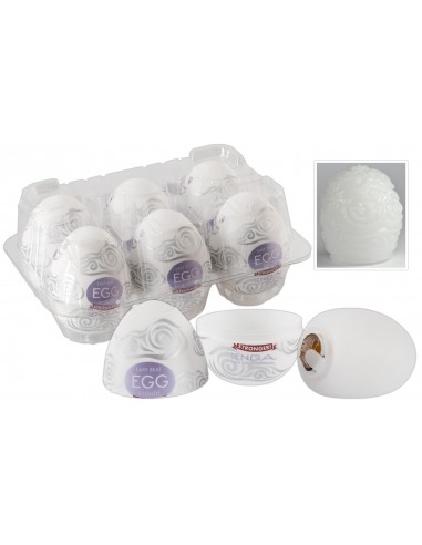 Boite de 6 Tenga EGG Cloudy violet