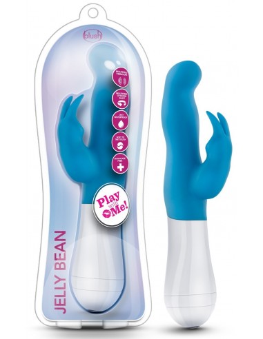 Vibromasseur Jelly Bean Turquoise