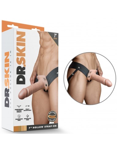 Gode Ceinture Creux DR.Skin  17 cm