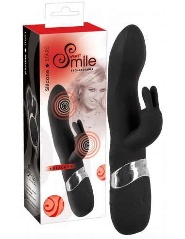 Vibromasseur Rechargeable Rabbit Blacky