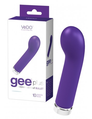 Vibromasseur Rechargeable Gee Plus Lilas