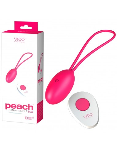 Oeuf Rechargeable Télécommandé Peach...